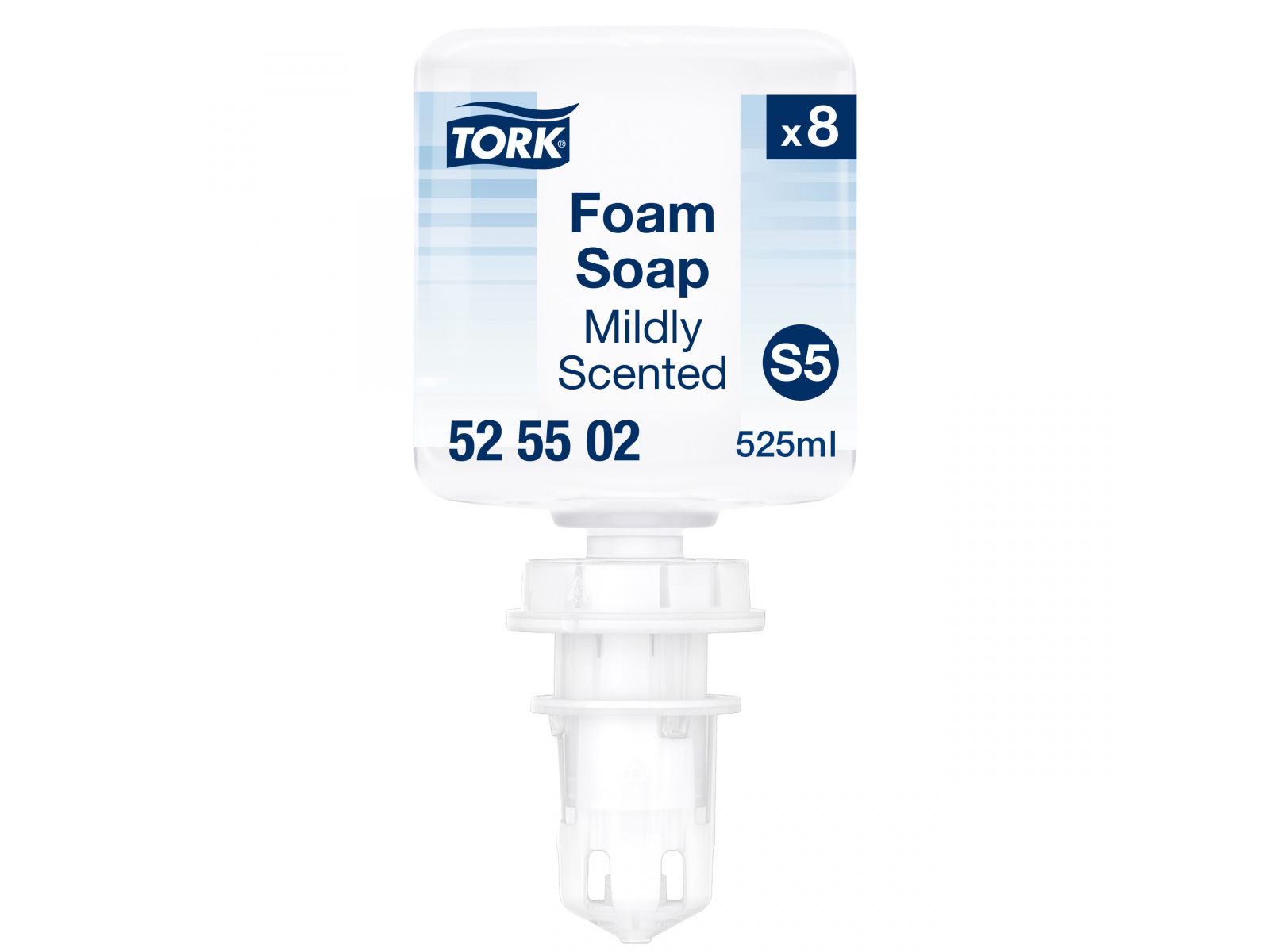 Karton Pianka S5 TORK 525502 MILDLY 8x 525 ml